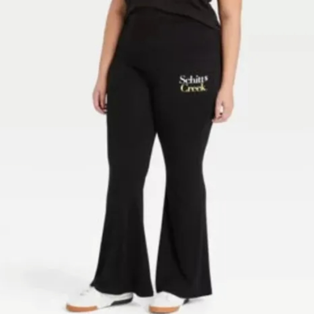 Schitt$ Creek flare Leg Pants
